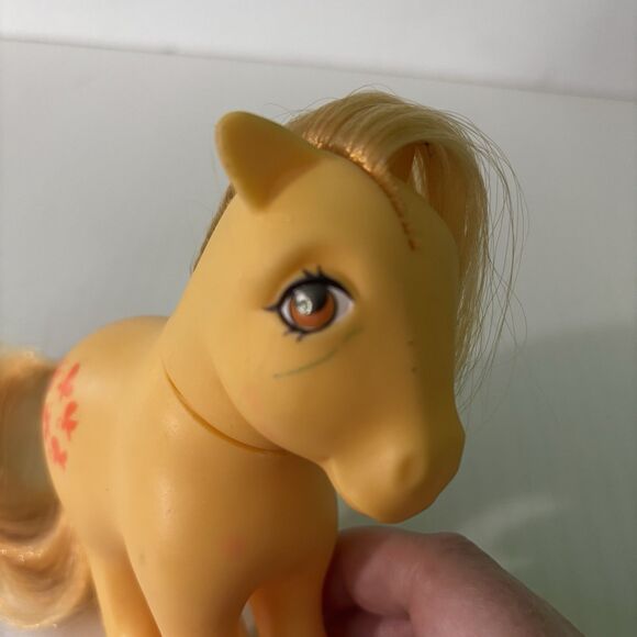 My Little Pony G1 MLP Butterscotch Hasbro 1982 Hong Kong Vintage 80s Toy - Picture 7 of 9